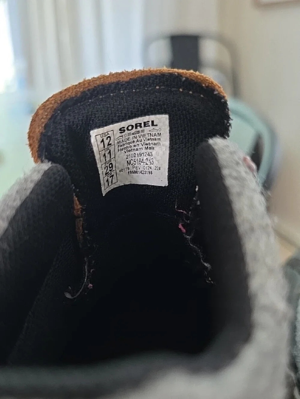 Sorel Kids Black Gray and Brown Pull-On Winter Boots
